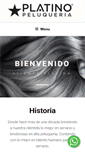 Mobile Screenshot of platinopeluqueria.com